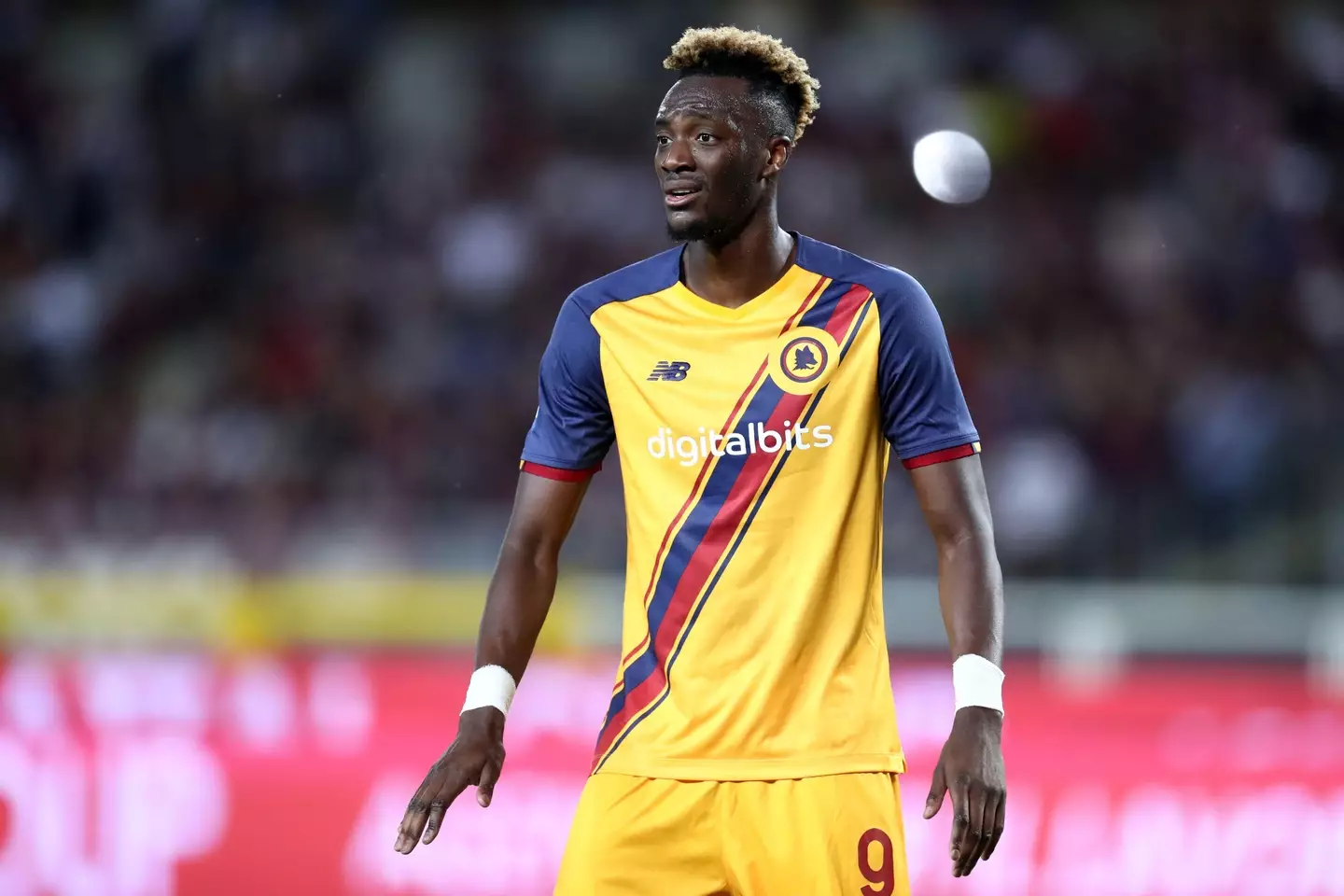 Tammy Abraham of As Roma looks on during the Serie A match between Torino Fc and As Roma at Stadio Olimpico. (Alamy)