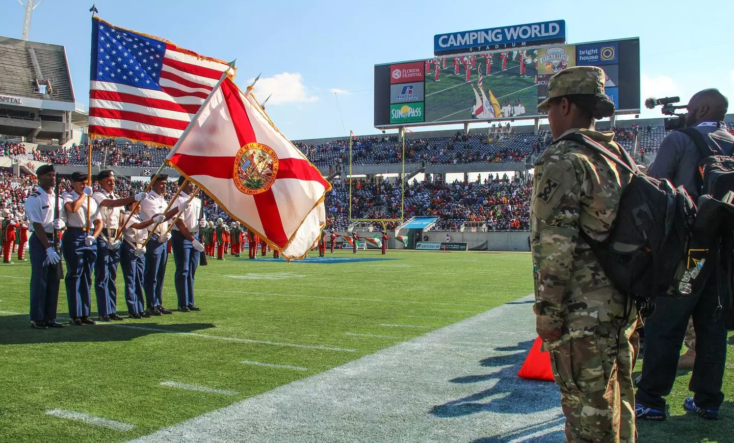 Camping World Stadium.