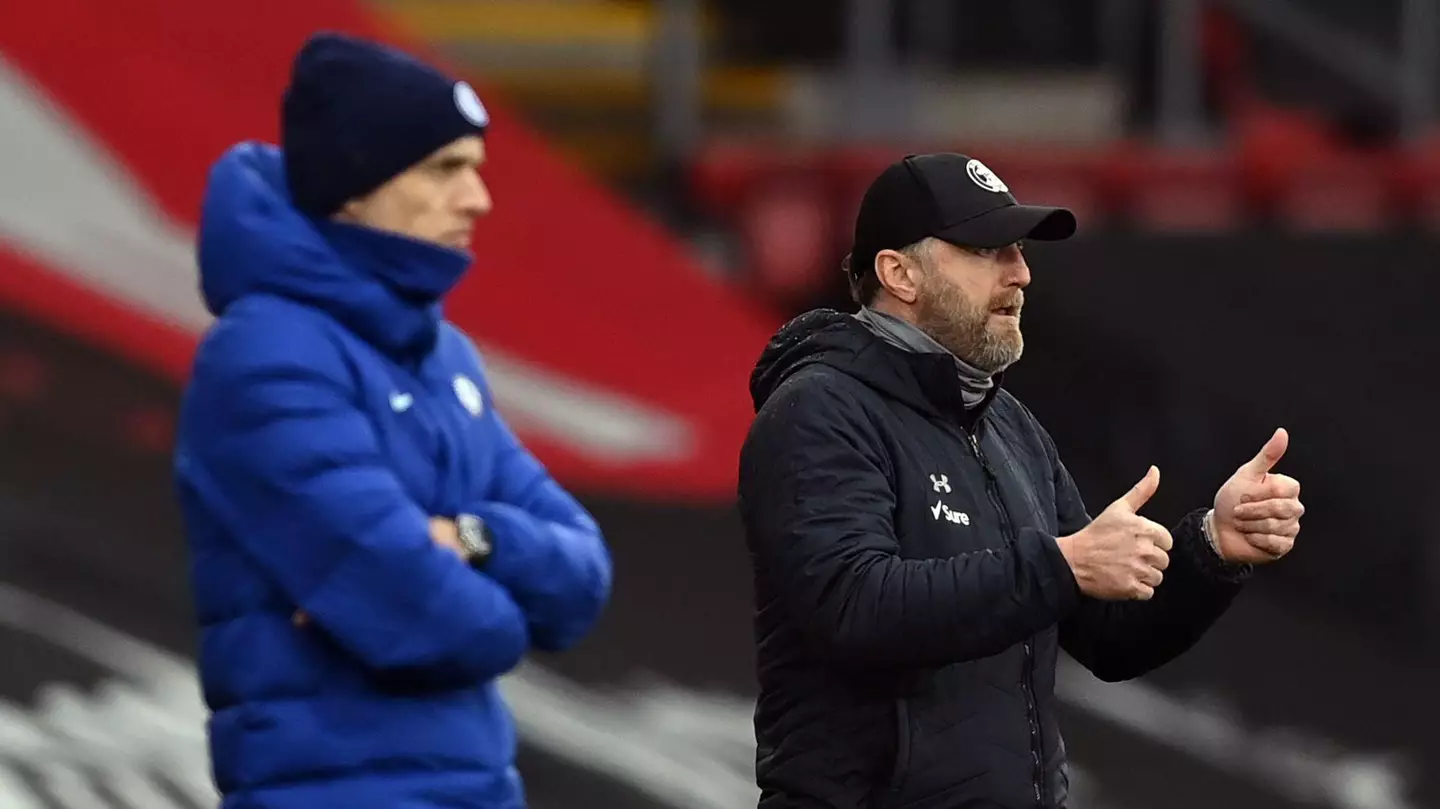 Thomas Tuchel and Ralph Hasenhuttl. (Alamy)