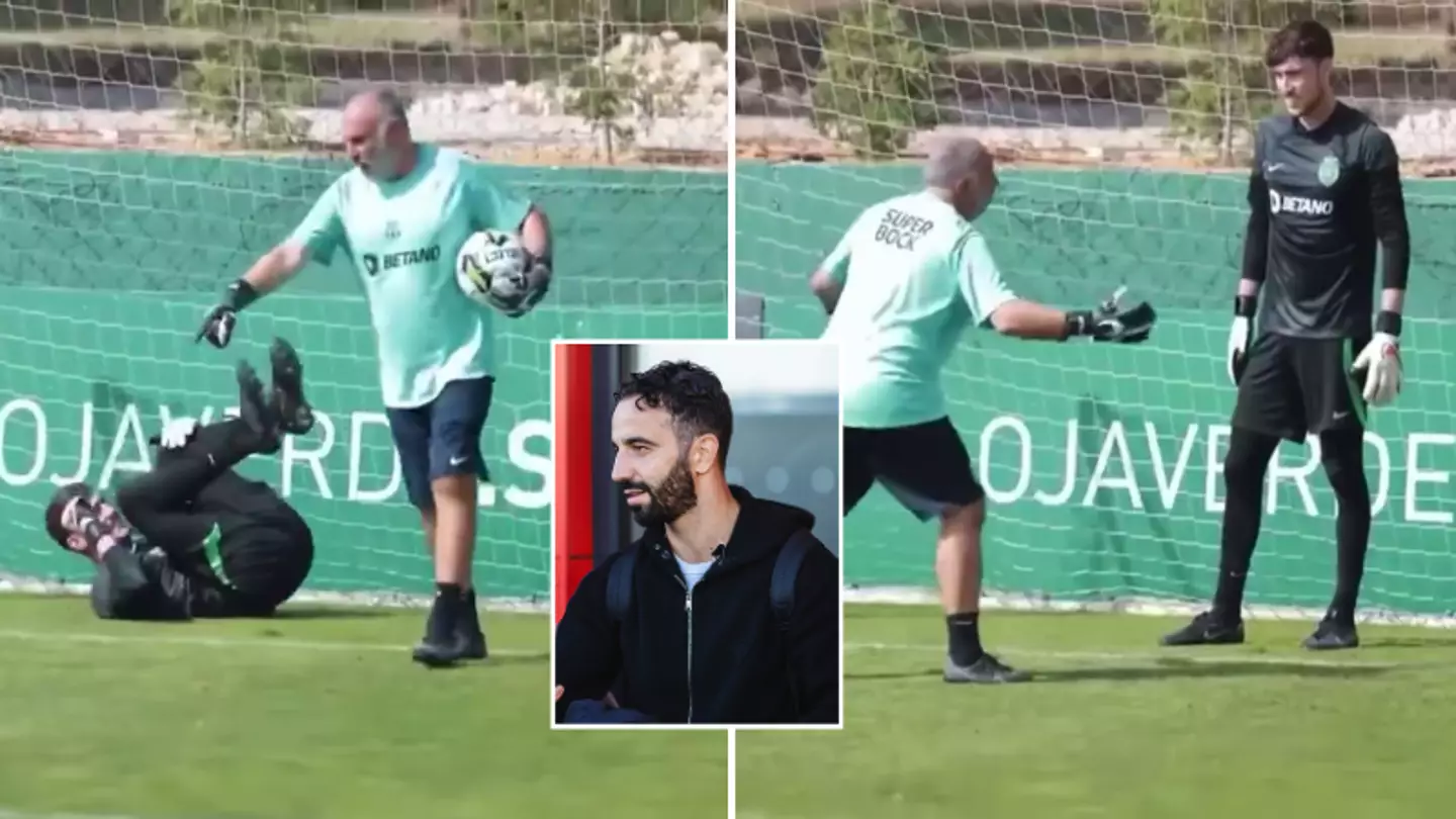 Footage of Man Utd's new goalkeeping coach Jorge Vital has emerged and it's got fans talking
