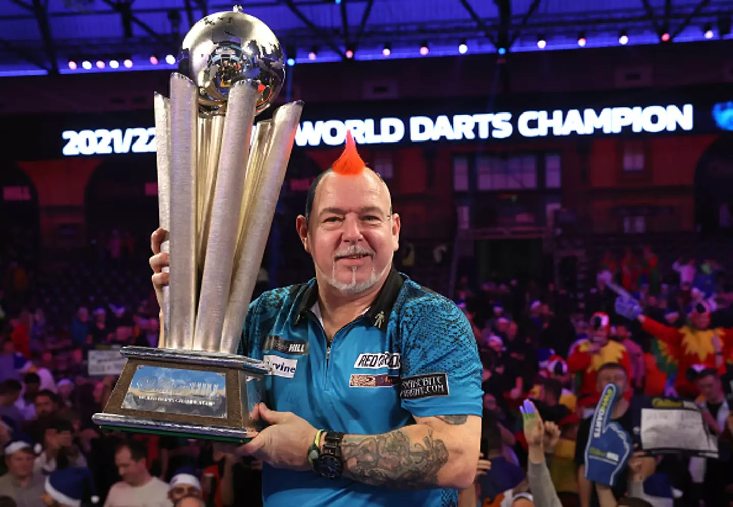 Peter Wright is a two-time world champion (Image: Getty)