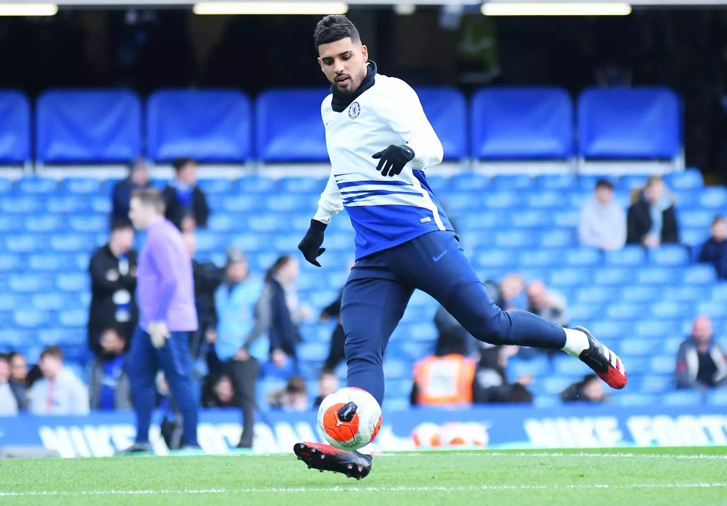  Emerson Palmieri dos Santos of Chelsea pictured during the 2019/20 Premier League game between Chelsea and Tottenham Hotspur. (Alamy)