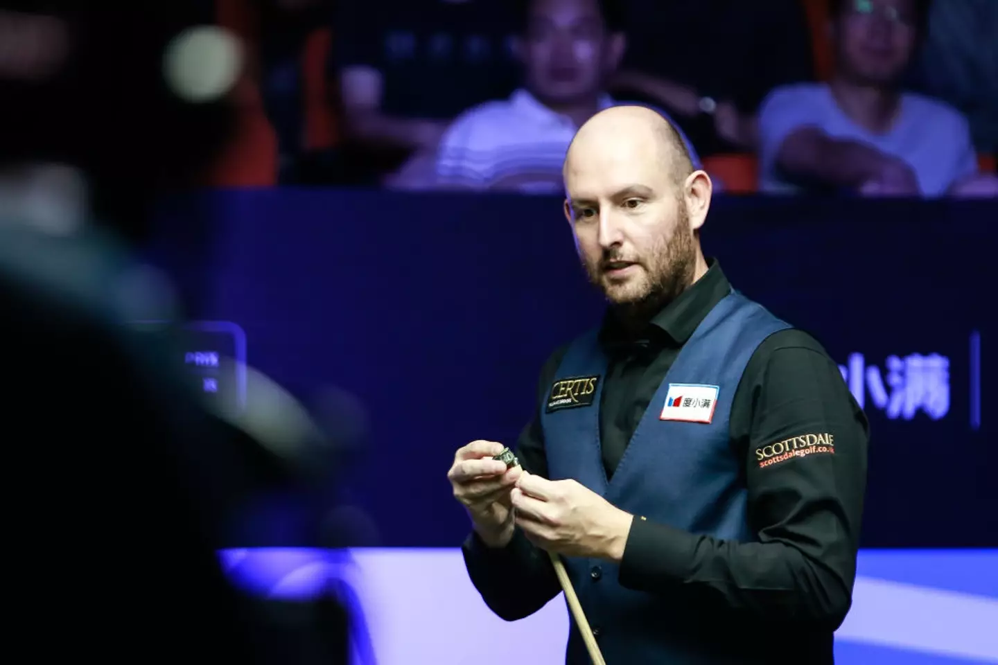 Matthew Selt pictured at the 2024 Xi'an Grand Prix -