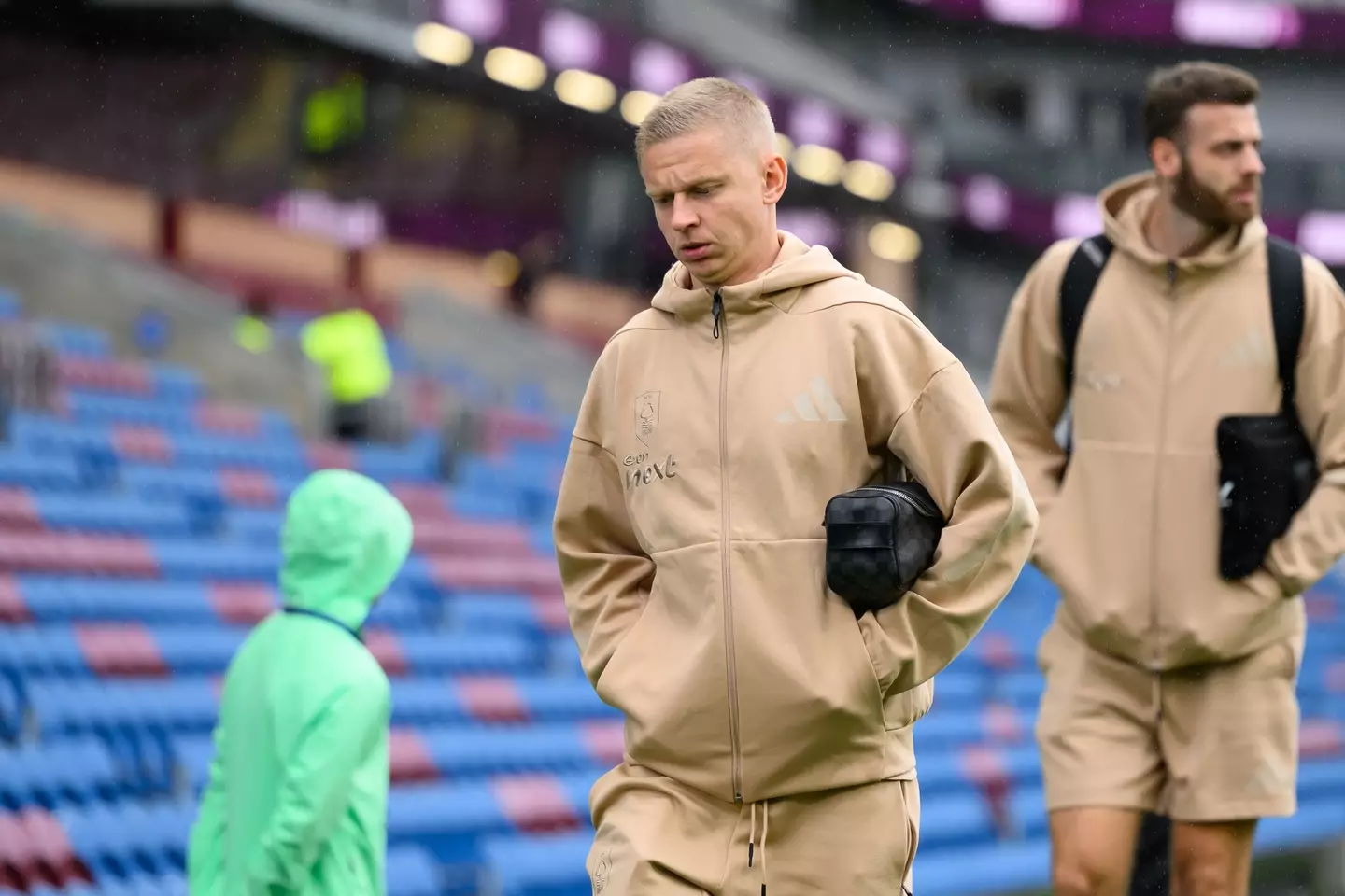 Nottingham Forest full-back Oleksandr Zinchenko. Image: NurPhoto / Contributor via Getty