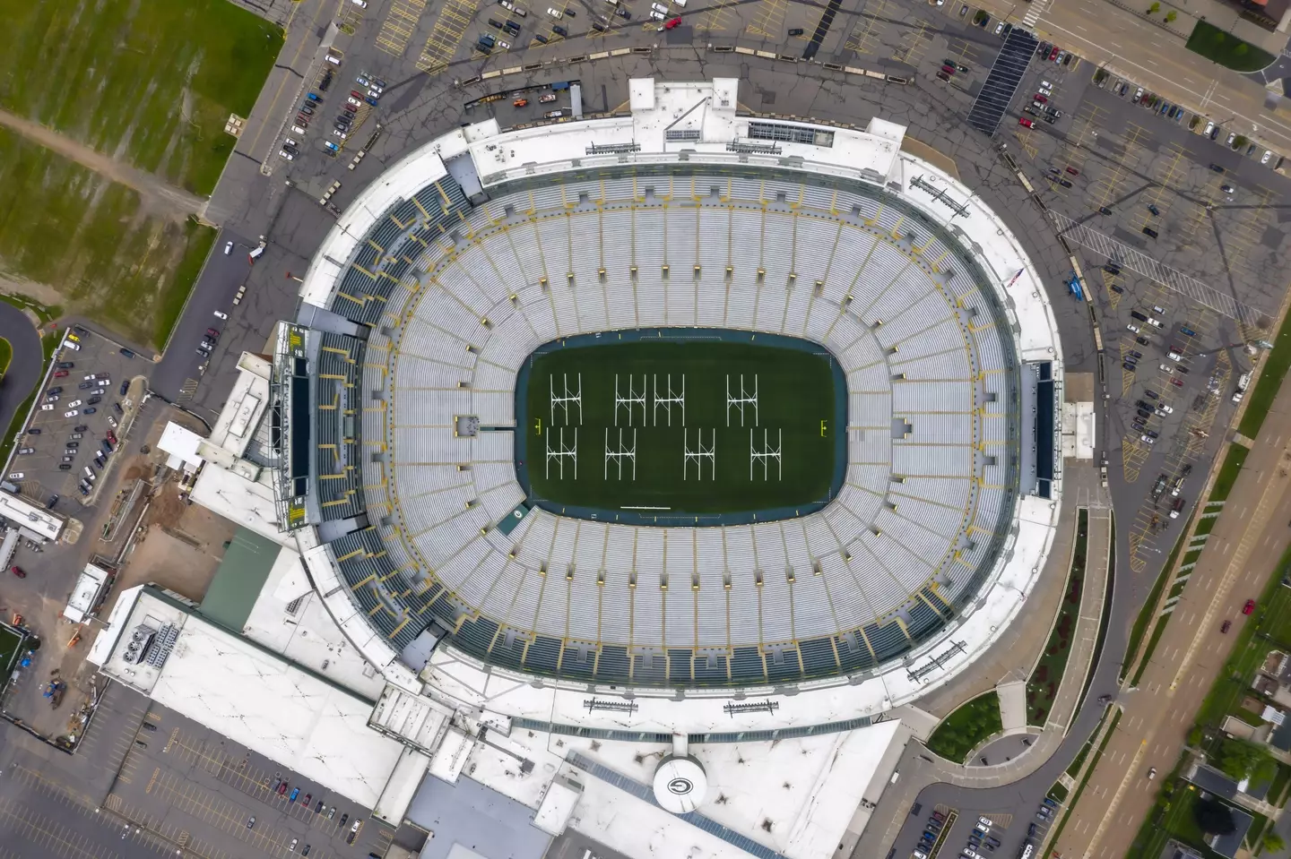 Lambeau Field, Home to the Green Bay Packers (Alamy)