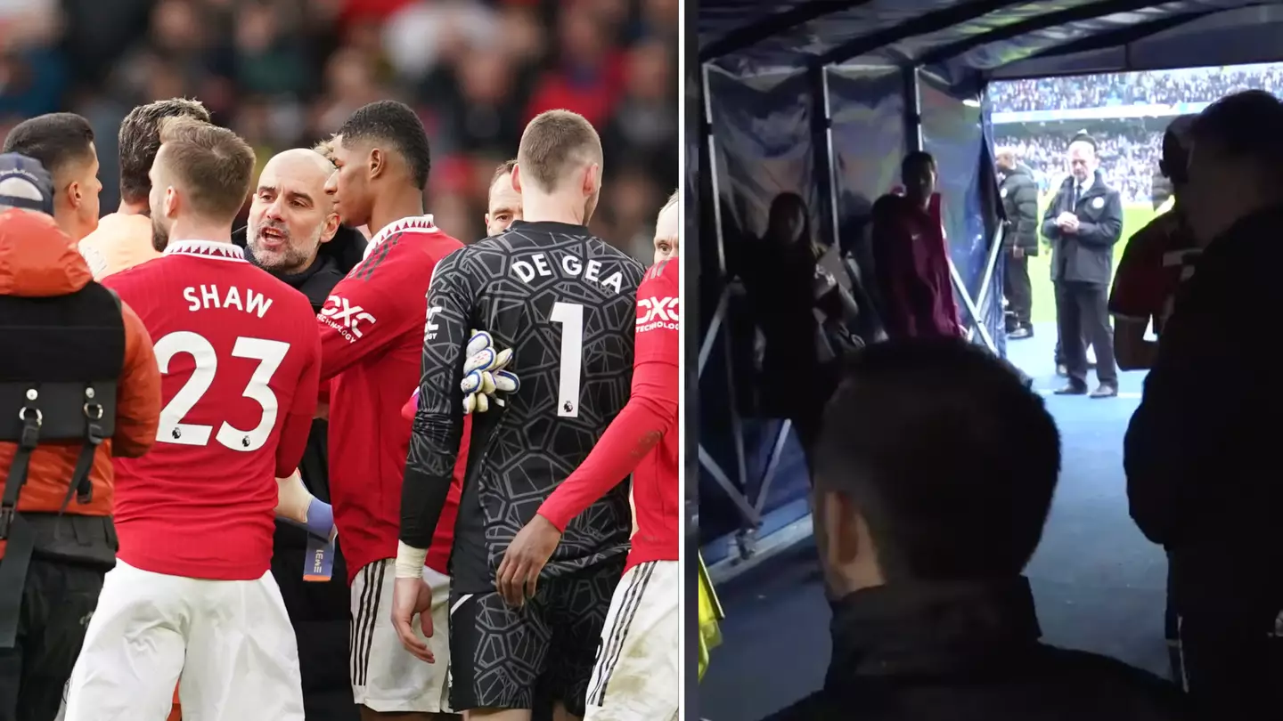 Jack Grealish part of 'tunnel clash after Manchester derby,' Pep Guardiola and Harry Maguire also involved