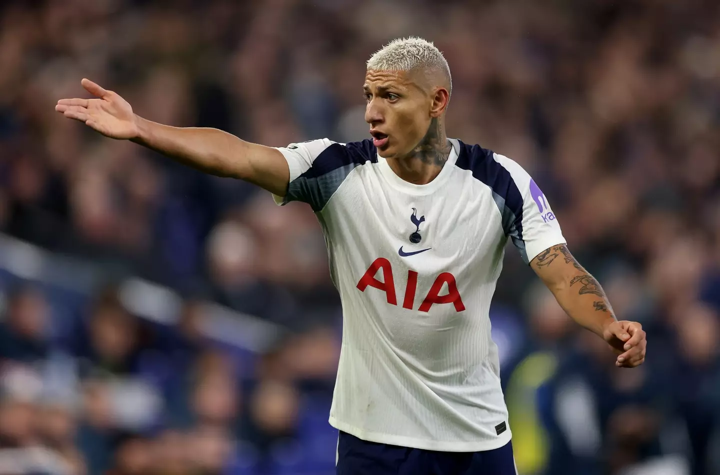 Richarlison has been linked with a move away from Tottenham Hotspur. Image: Getty
