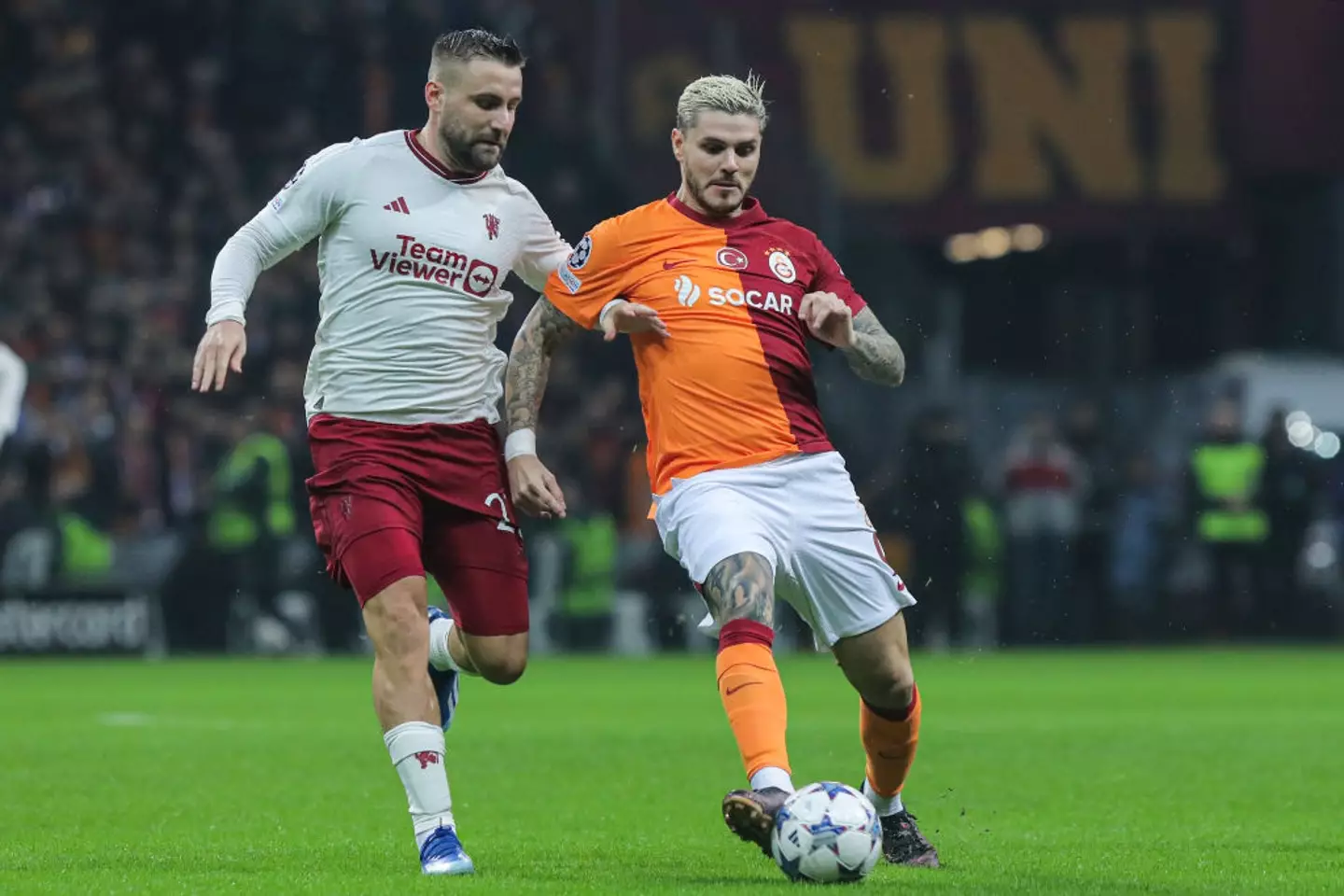 United drew 3-3 away at Galatasaray (Image: Getty)