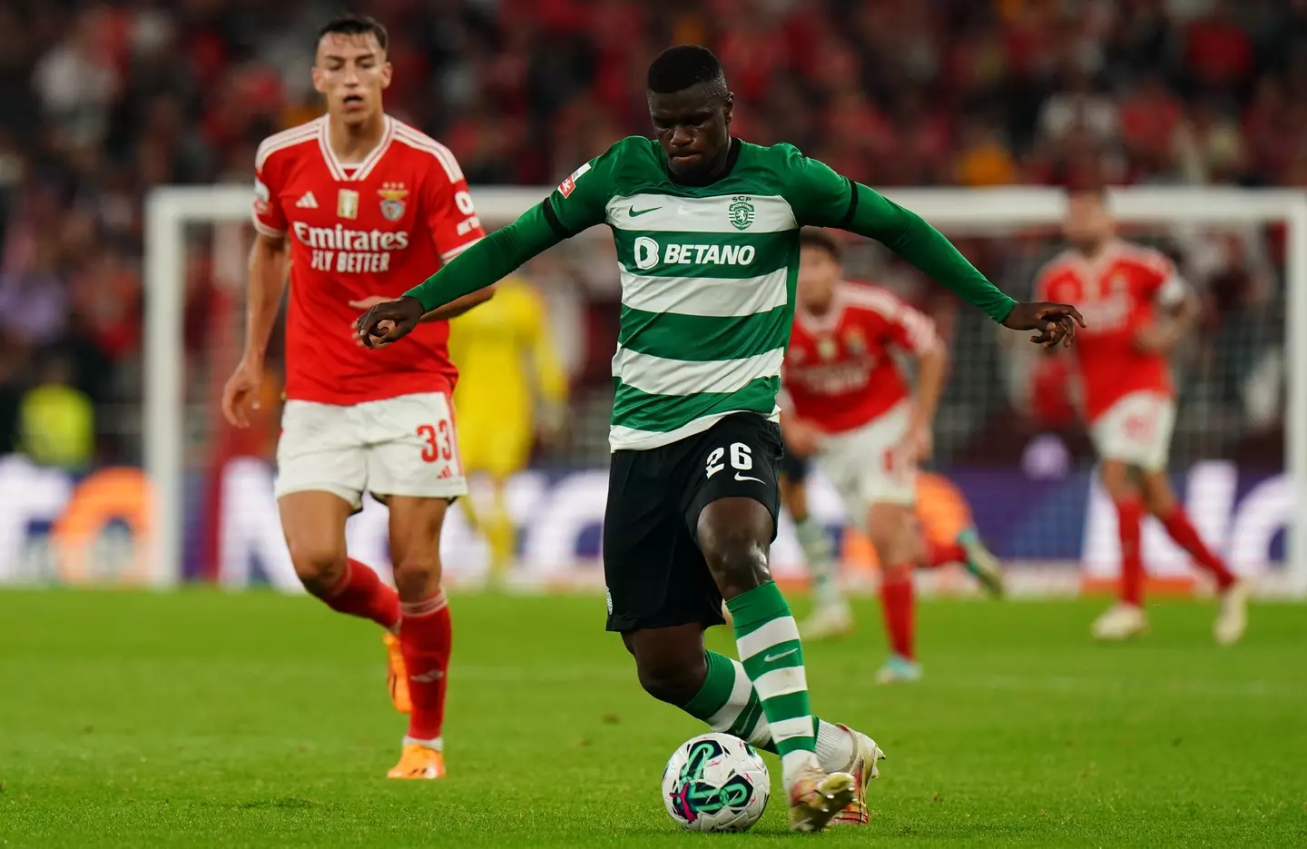 Diomande has been linked with a move to the Premier League. (Image