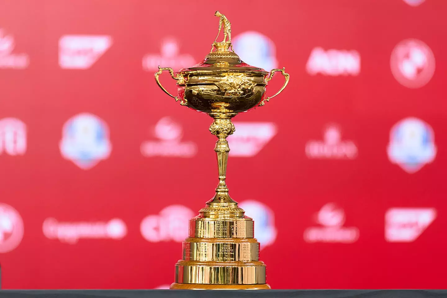 The Ryder Cup trophy (Credit:Getty)