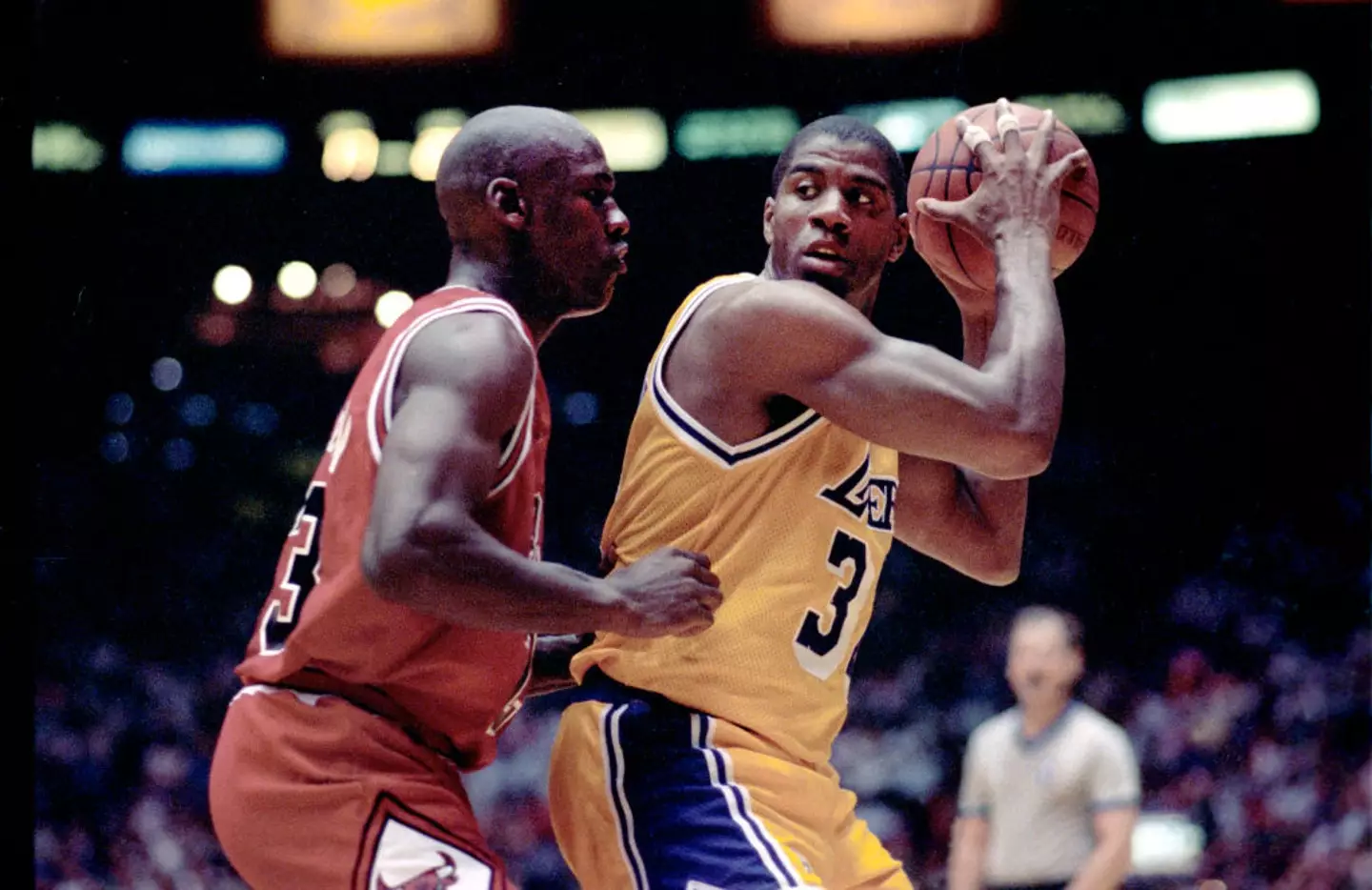 Michael Jordan and Magic Johnson (Credit:Getty)