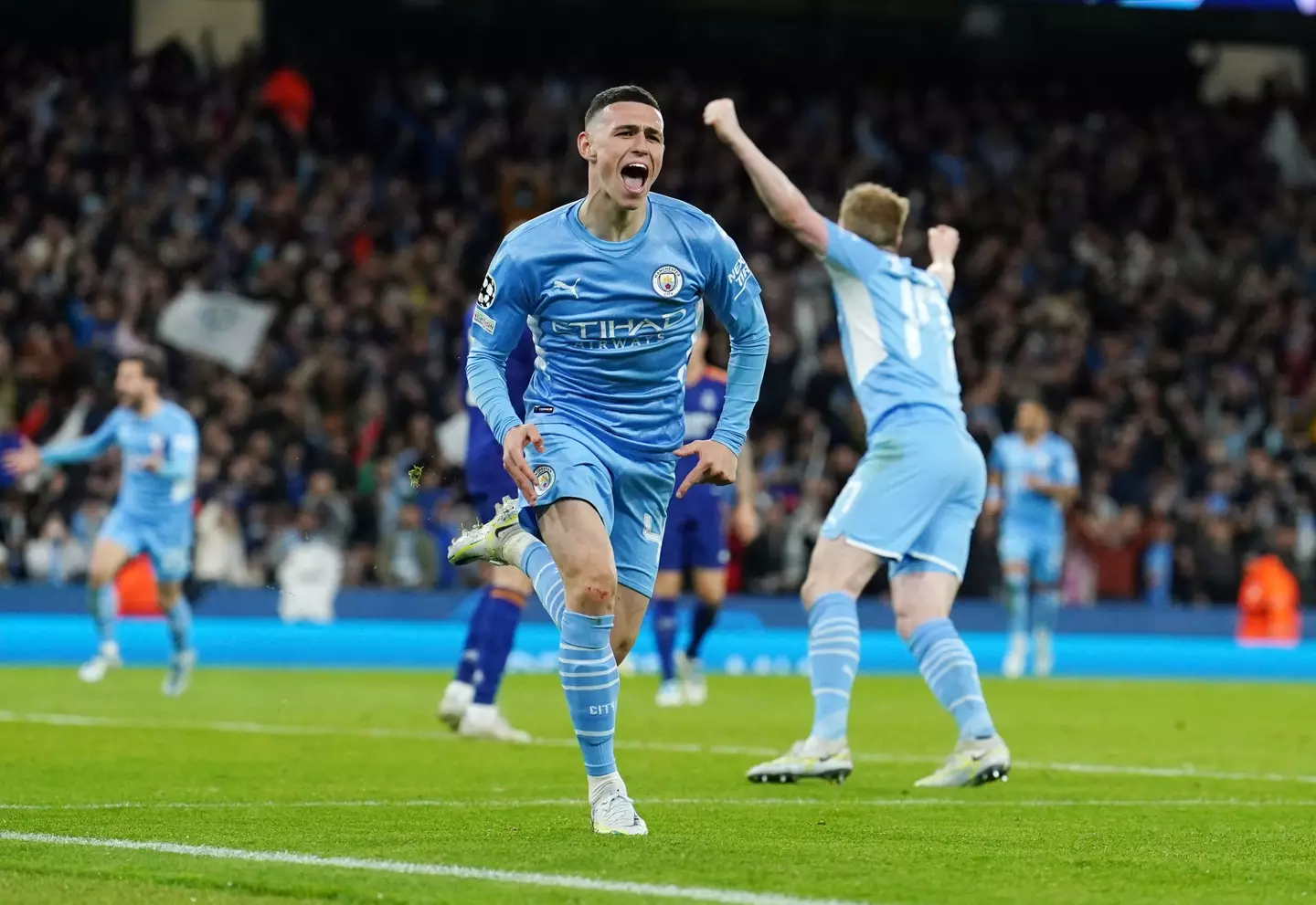 Foden is already an integral member of Guardiola's team. Image: Alamy