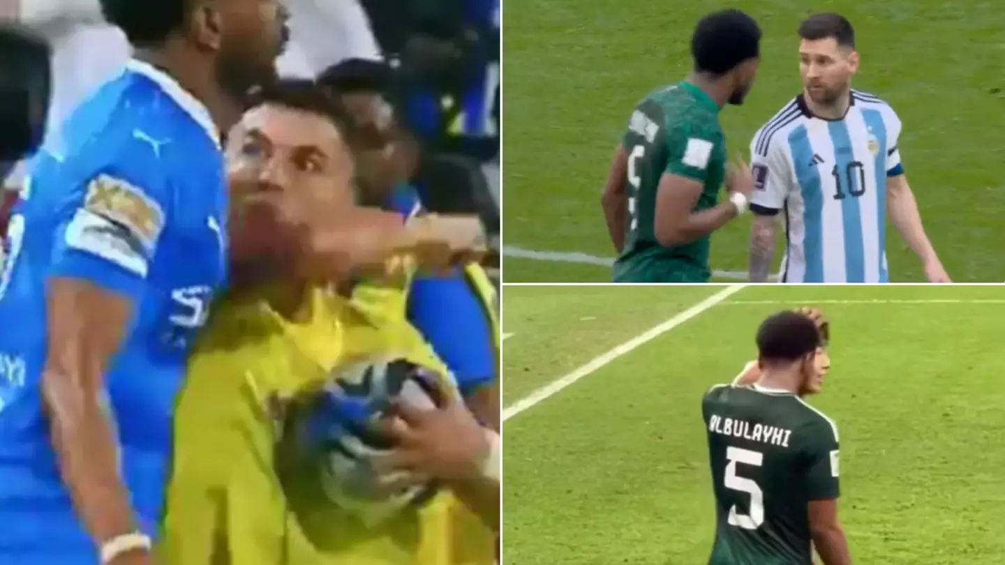 Al Hilal star who riled up Cristiano Ronaldo previously involved in furious incident with Lionel Messi