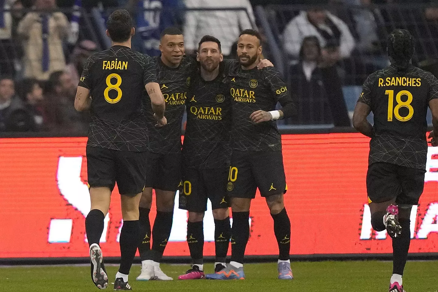 Lionel Messi, Kylian Mbappe and Neymar were all on the scoresheet for PSG. (