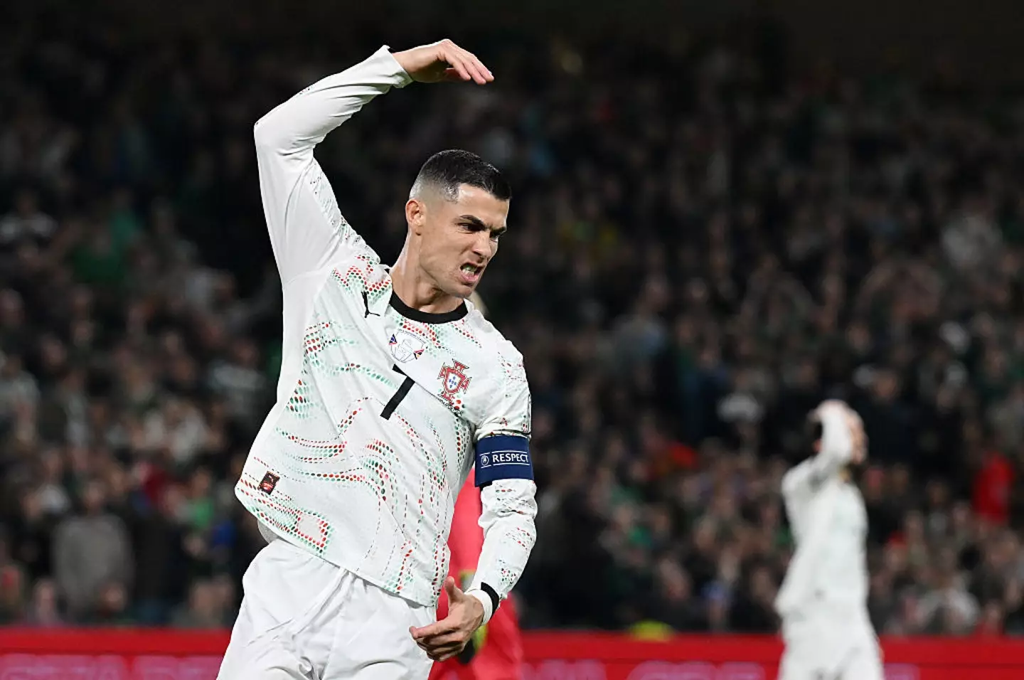 Ronaldo was furious during Portugal's match against the Republic of Ireland. (Image: Charles McQuillan/Getty Images)