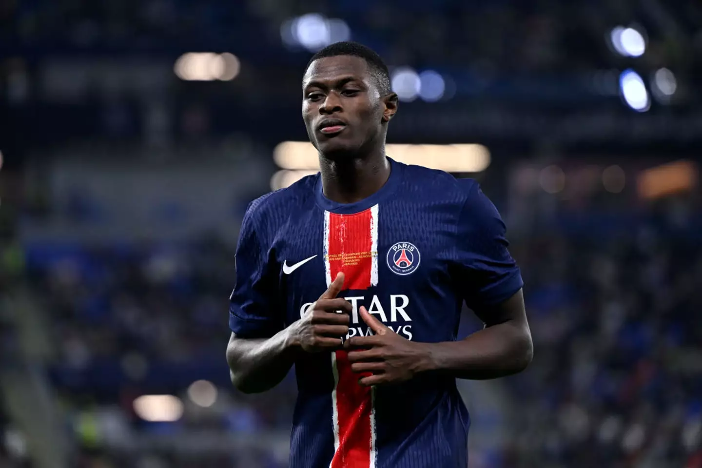 Nuno Mendes pictured in action for PSG (Image: Getty)
