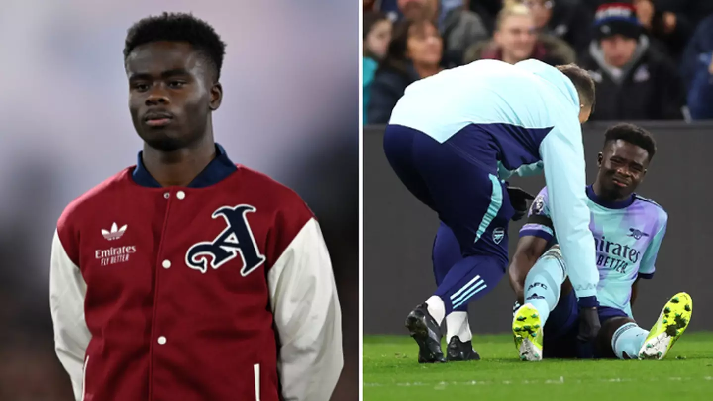 Worrying Bukayo Saka update emerges after he went off injured against Crystal Palace on Saturday