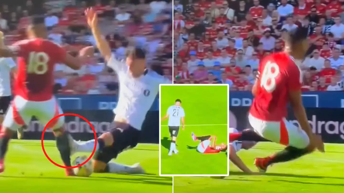 Man Utd fans furious after shocking tackle on Casemiro during opening pre-season friendly