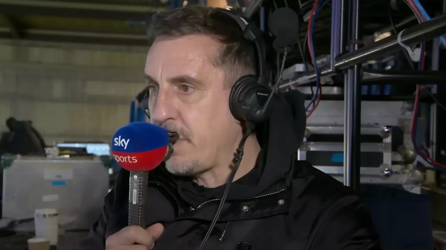 Gary Neville Snubs Rodri And Declan Rice as he Names Best Midfielder in PL