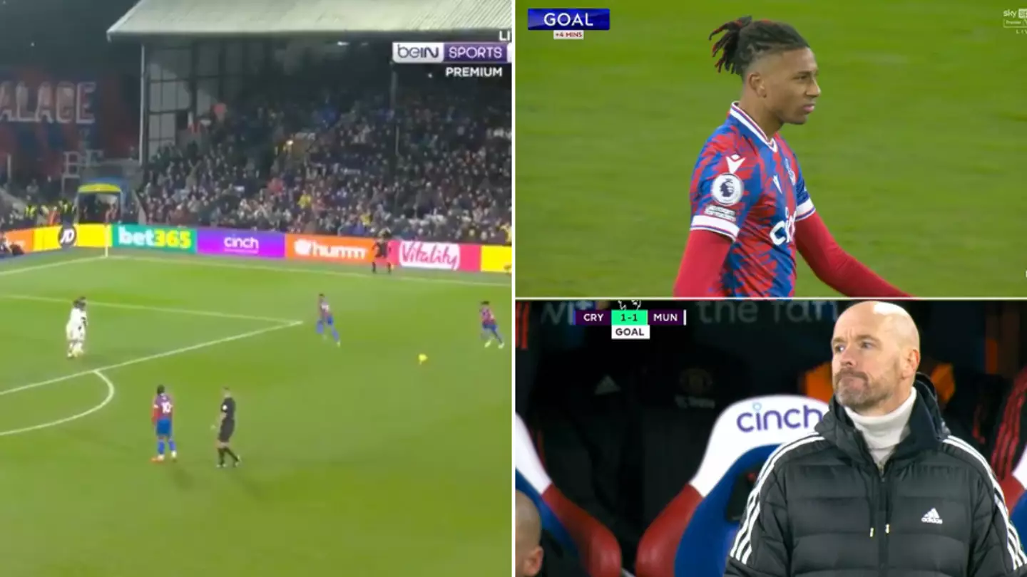 Stunning 91st-minute free-kick from Michael Olise snatches three points from Manchester United