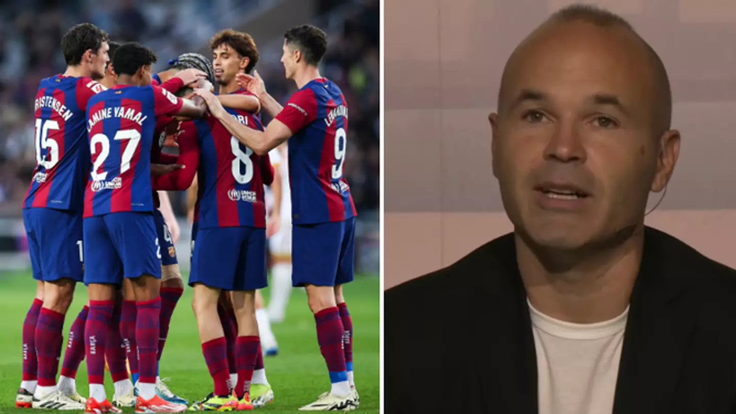 Andres Iniesta didn't hesitate when naming the three Barcelona players he'd sign as manager