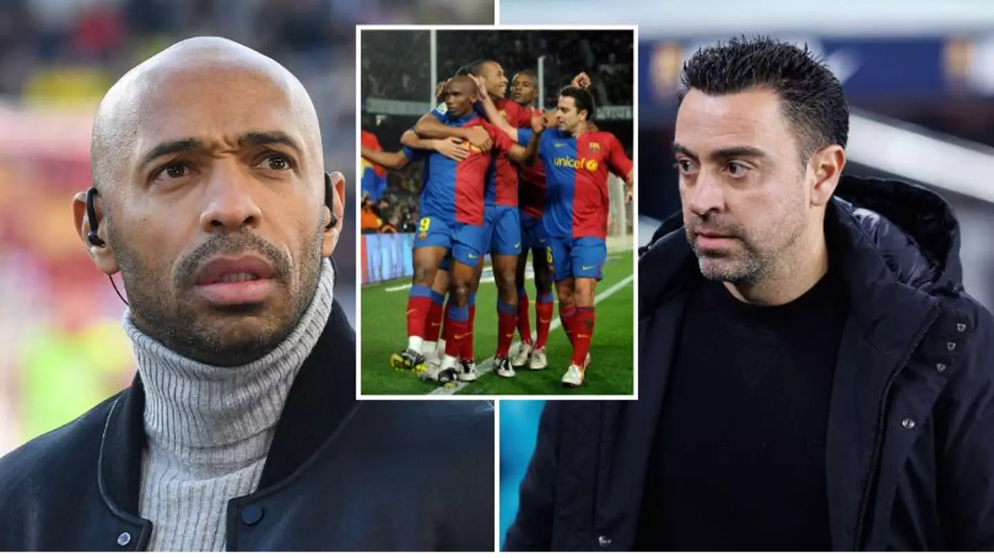 "When I arrived..." - Thierry Henry reveals the brutal way Xavi 'welcomed' him to Barcelona after Arsenal exit