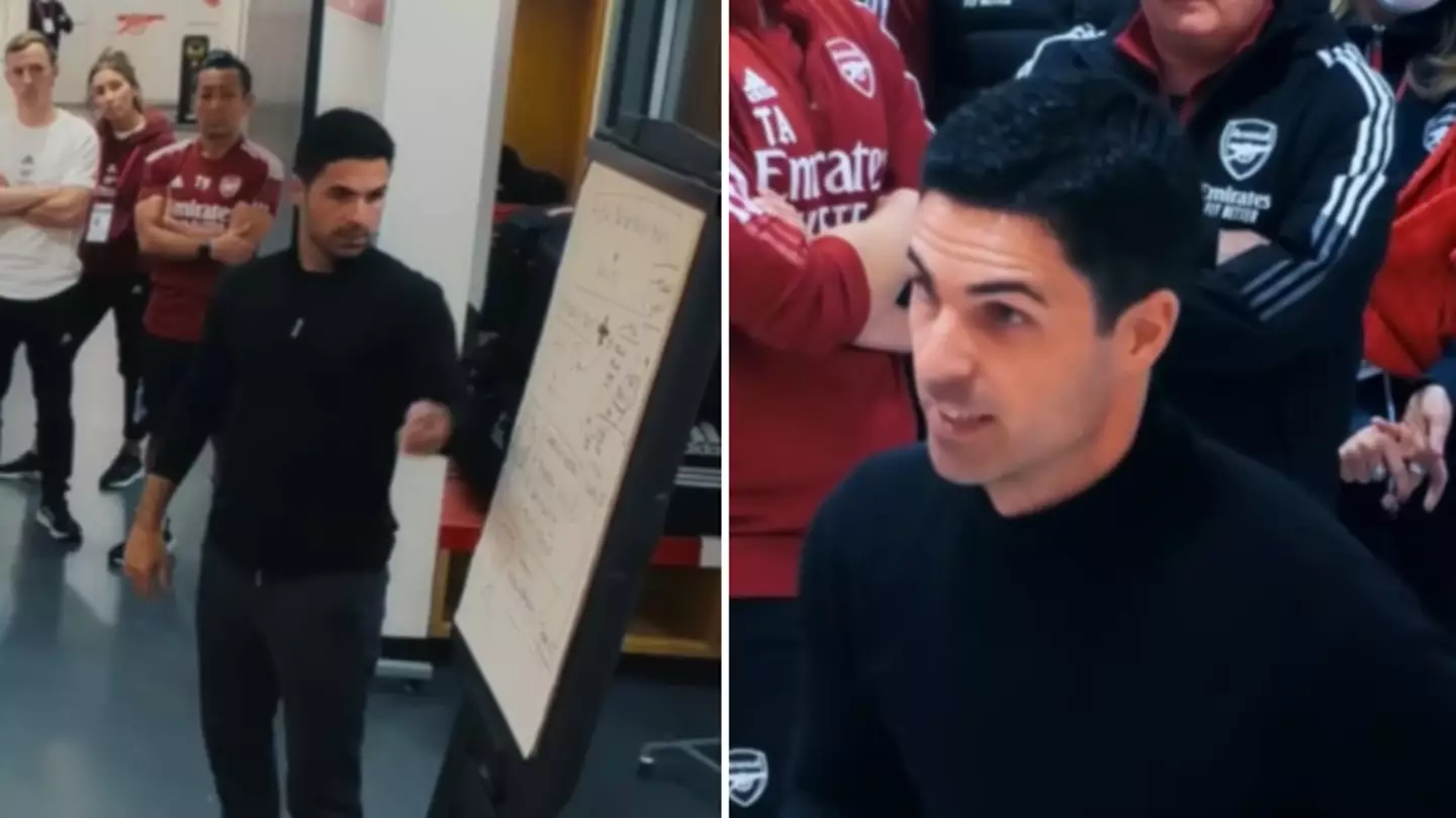 Mikel Arteta used a tweet from an opposition player to motivate his Arsenal players, they won the game