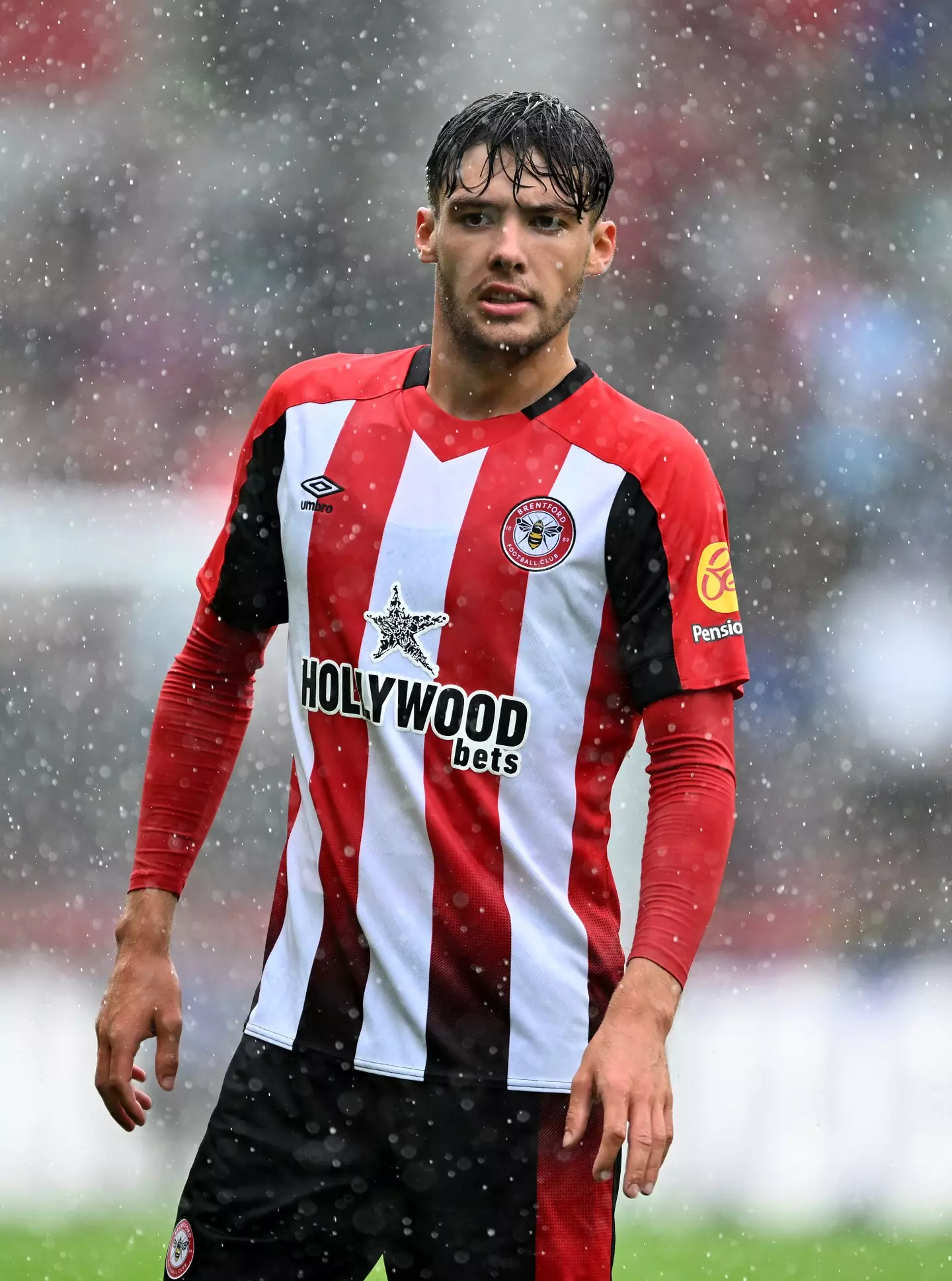 Brentford's kit features a prominent betting sponsor (Getty)