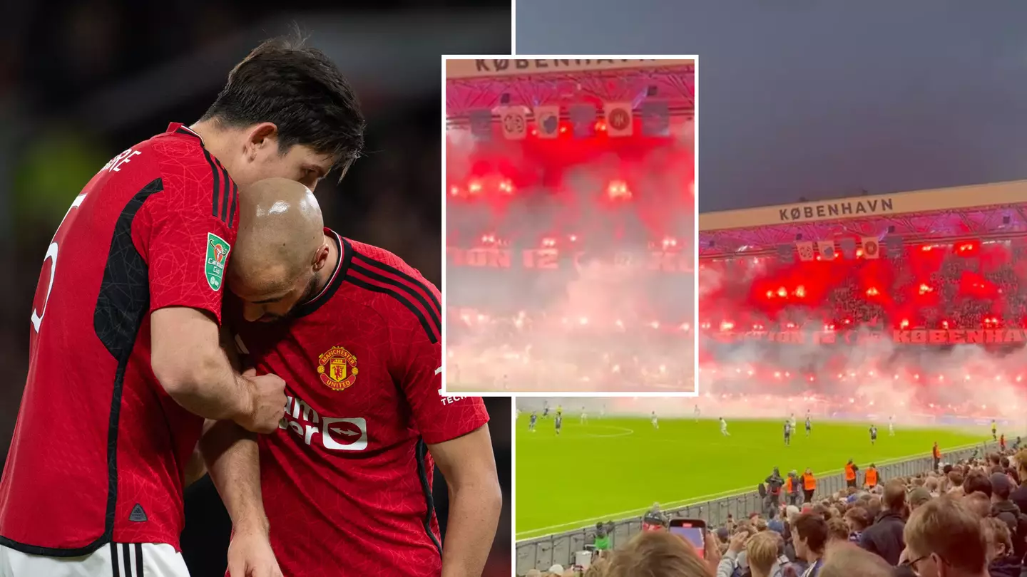 Man Utd fans convinced they'll lose in Champions League after seeing viral Copenhagen video