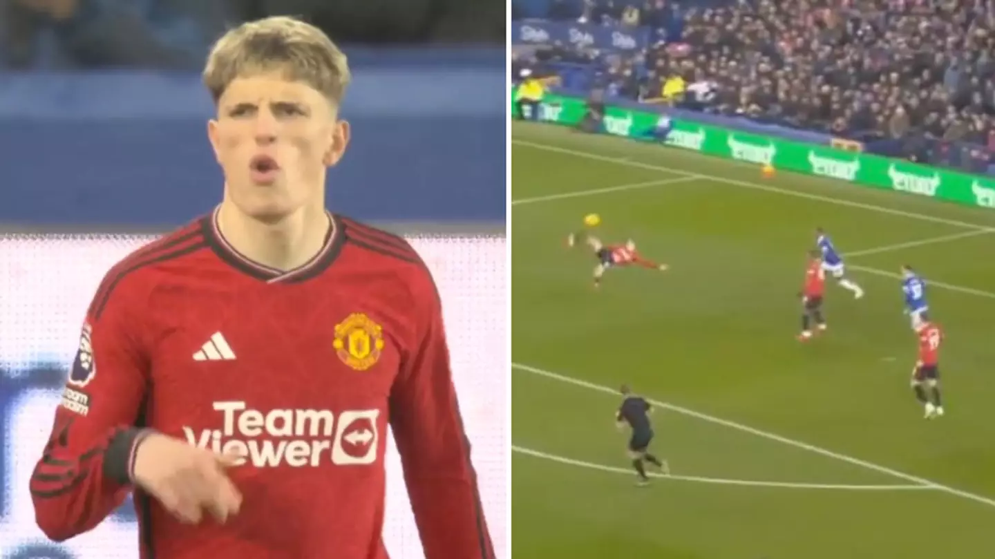 Alejandro Garnacho's overhead kick unlocked a new Gary Neville noise, he couldn't get enough