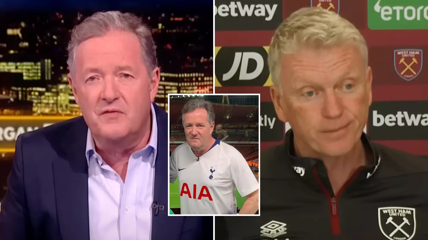 Piers Morgan reveals what David Moyes has told him about West Ham's clash with Man City on the final day