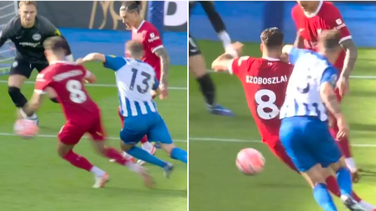 The reason why Pascal Gross wasn’t sent off against Liverpool has been revealed