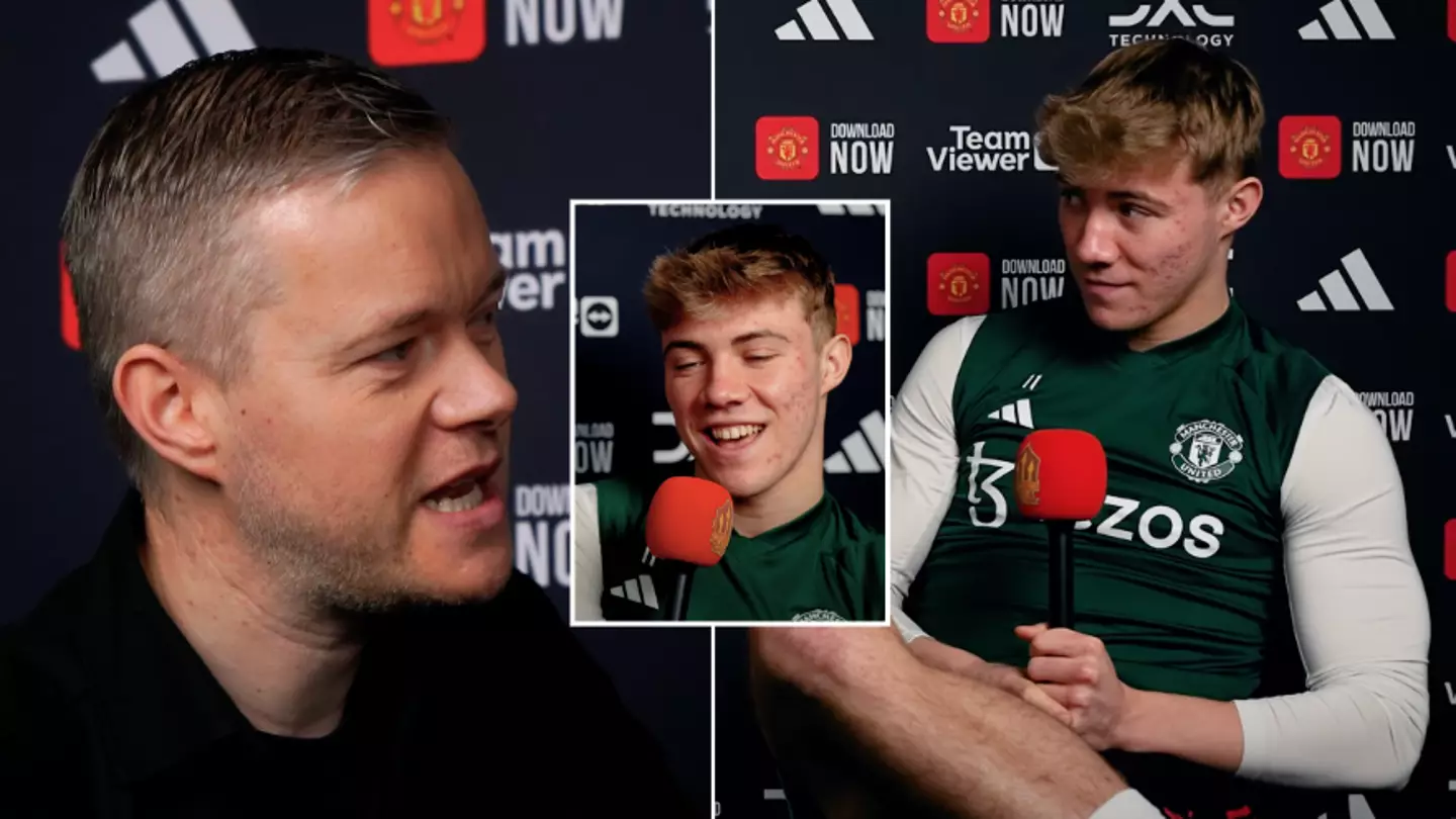 Rasmus Hojlund snubs Wayne Rooney when naming his dream Man Utd five-a-side team