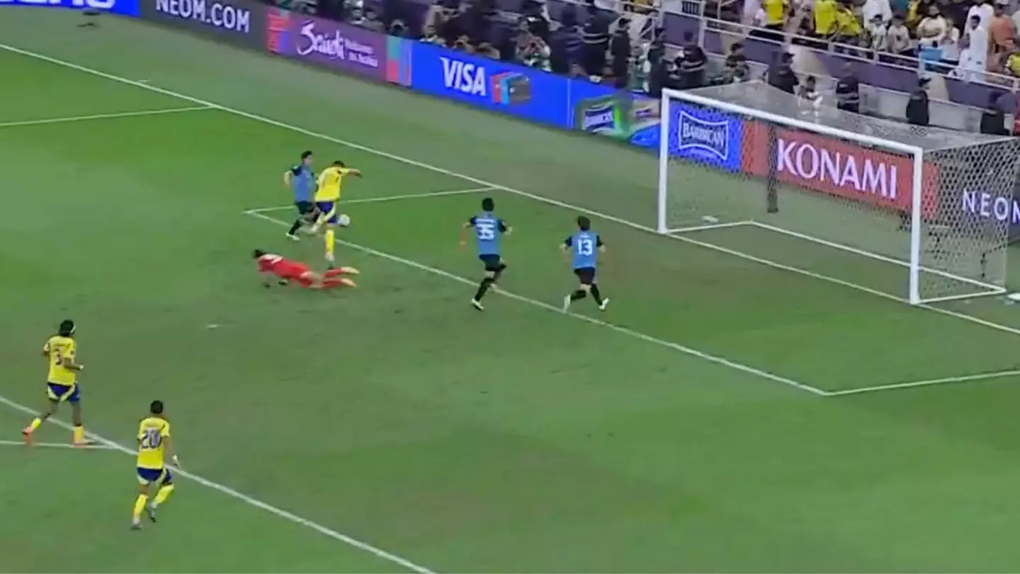 Cristiano Ronaldo misses open goal in the 95th minute as Al Nassr crash out of the AFC Champions League