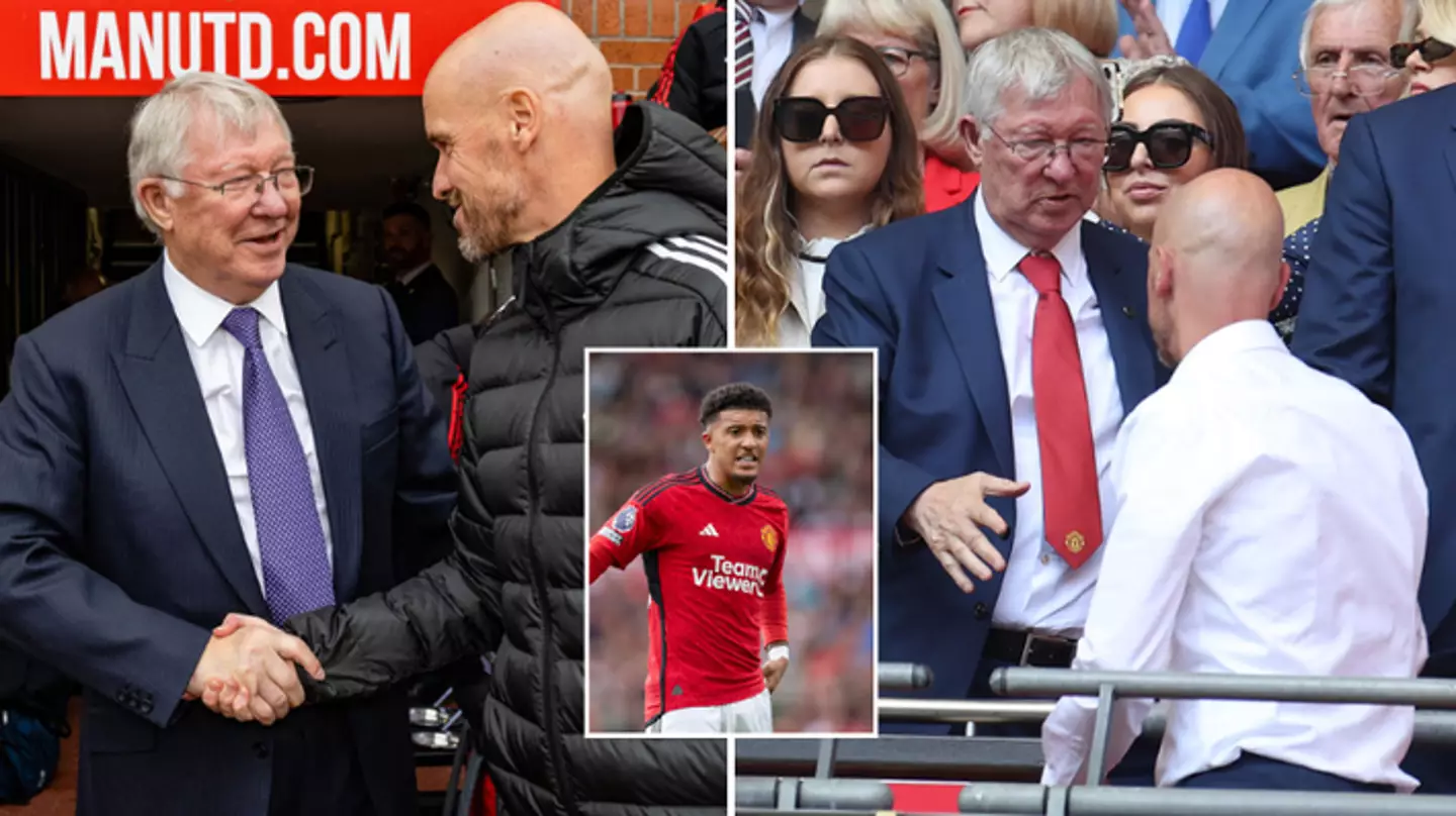 Sir Alex Ferguson has 'warned' Erik ten Hag to avoid 'dangerous' Jadon Sancho situation at Man Utd