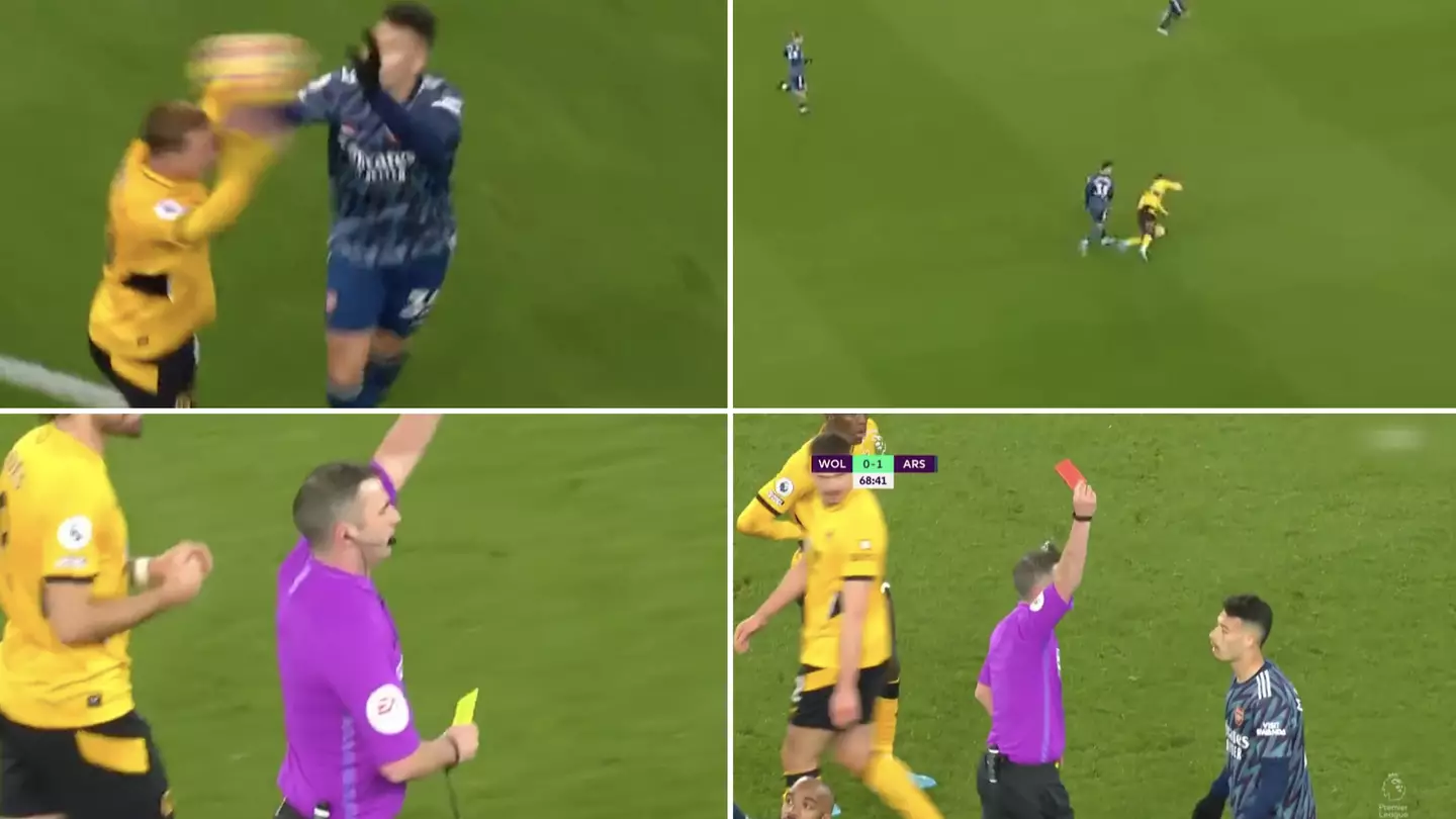Gabriel Martinelli Picks Up Two Yellow Cards Literally Within Seconds In Rare 'Double Offence'
