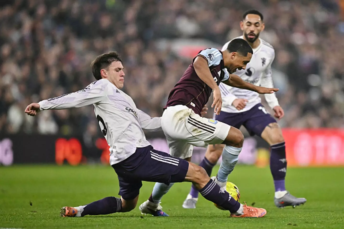 Ugarte hasn't won a Premier League match when starting for over nine months (Image: Getty)