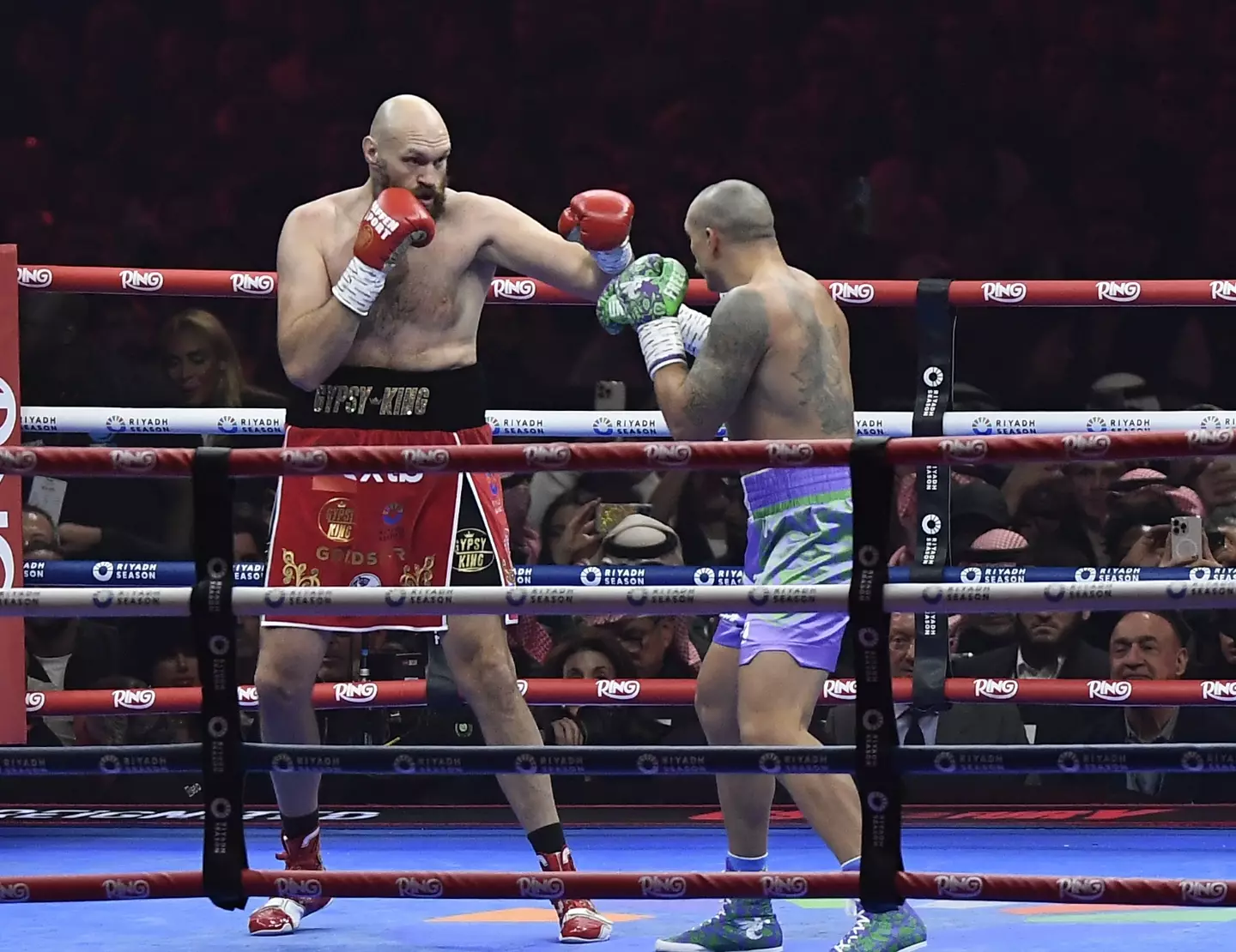 Tyson Fury hasn't fought since his defeat to Oleksandr Usyk last December. Image: Getty