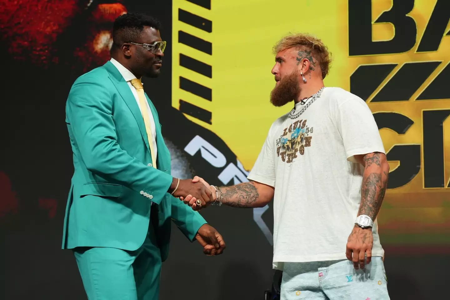Francis Ngannou has emerged as a potential opponent for Jake Paul. Image: Getty