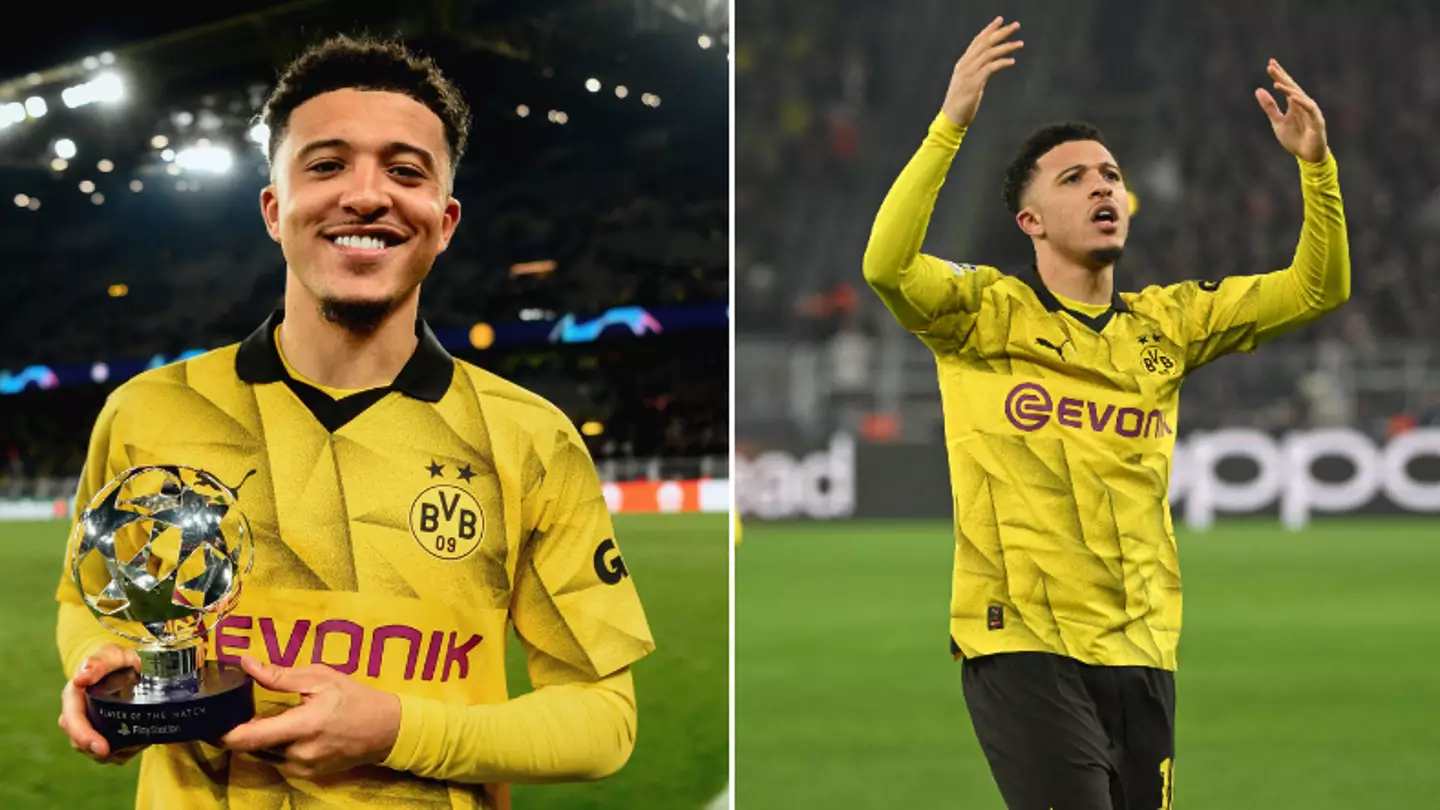 Jadon Sancho 'pays off' his own transfer fee with stunning goal for Borussia Dortmund