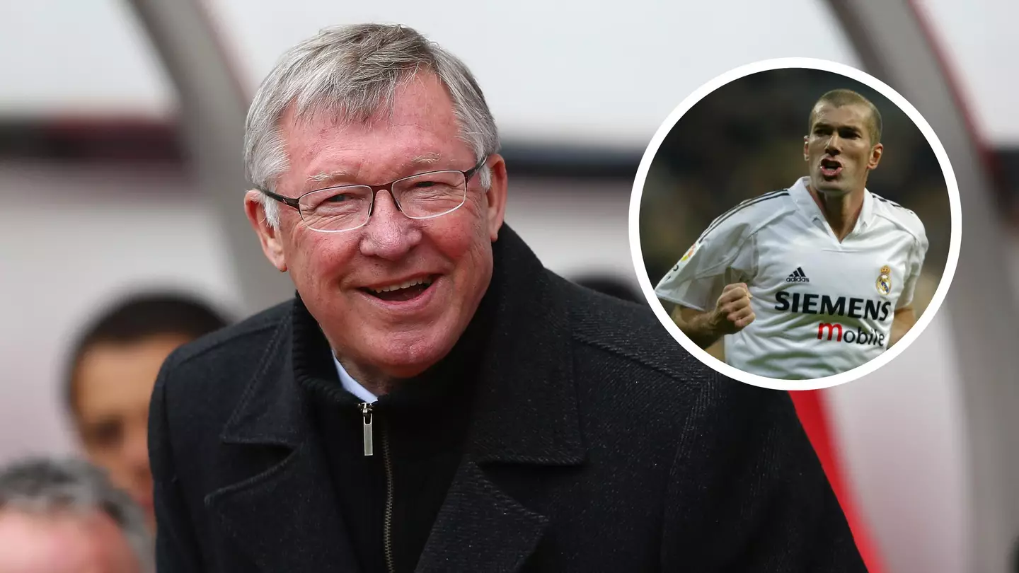 Sir Alex Ferguson rejected chance to sign Zinedine Zidane in favour of player he didn't want to upset