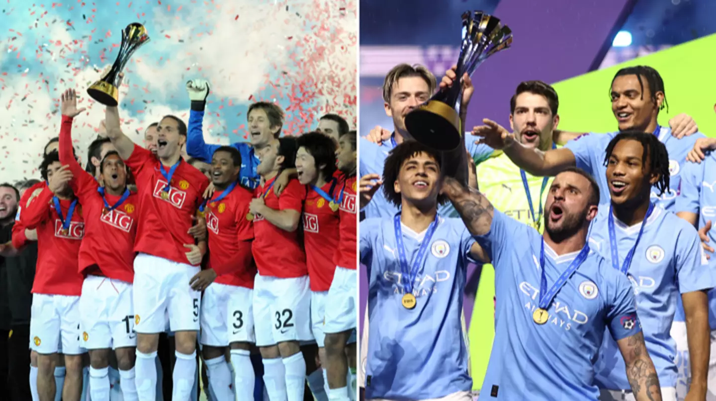 How Man United have been named world champions more times than Man City despite same number of Club World Cup trophies