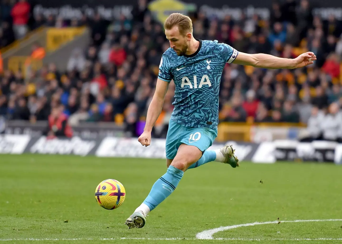 Harry Kane in action for Tottenham. Image: Alamy