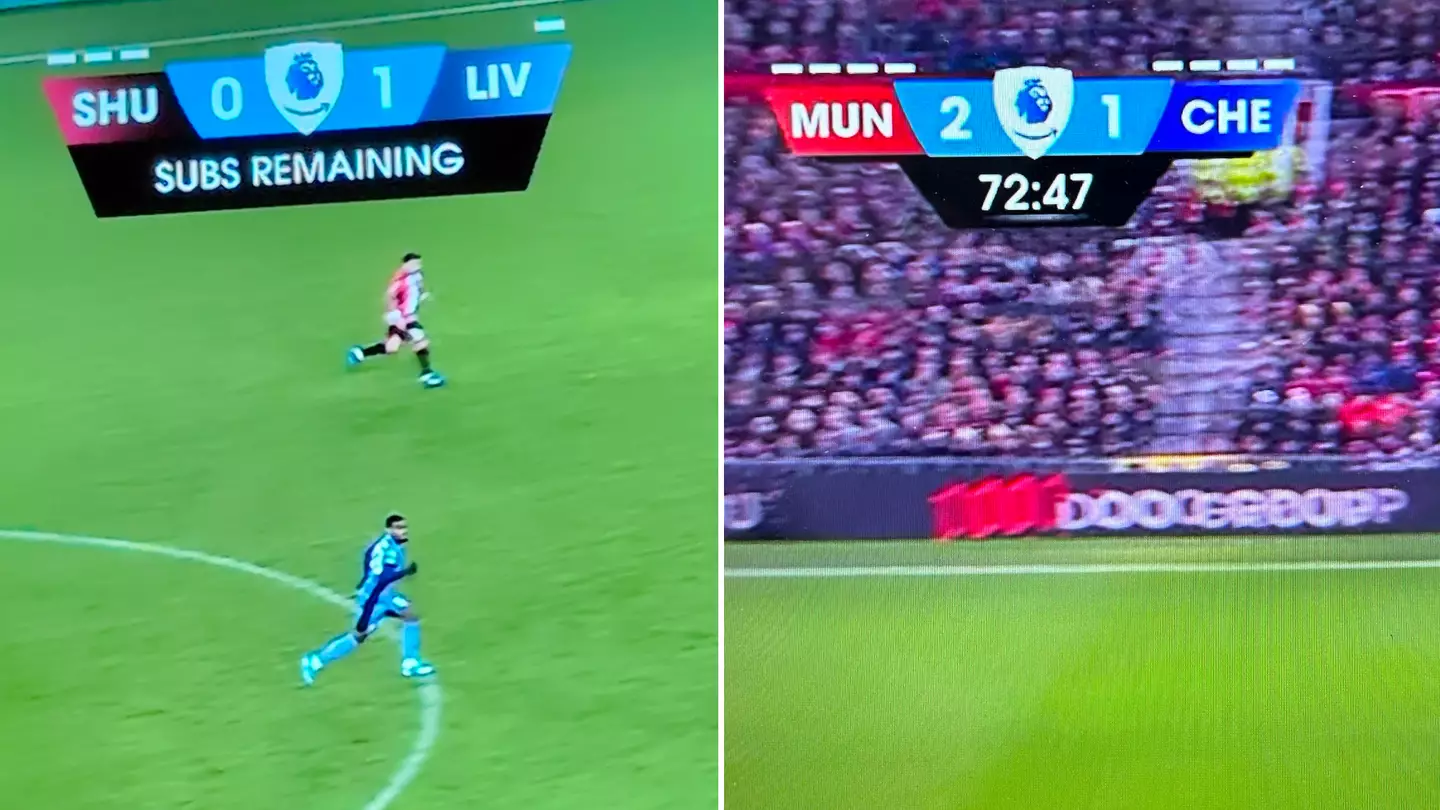 Fans notice a major problem with Amazon's new graphic for Premier League coverage