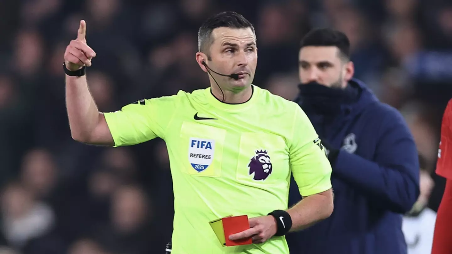 Michael Oliver is banned from officiating two clubs as Premier League make major call after Merseyside derby