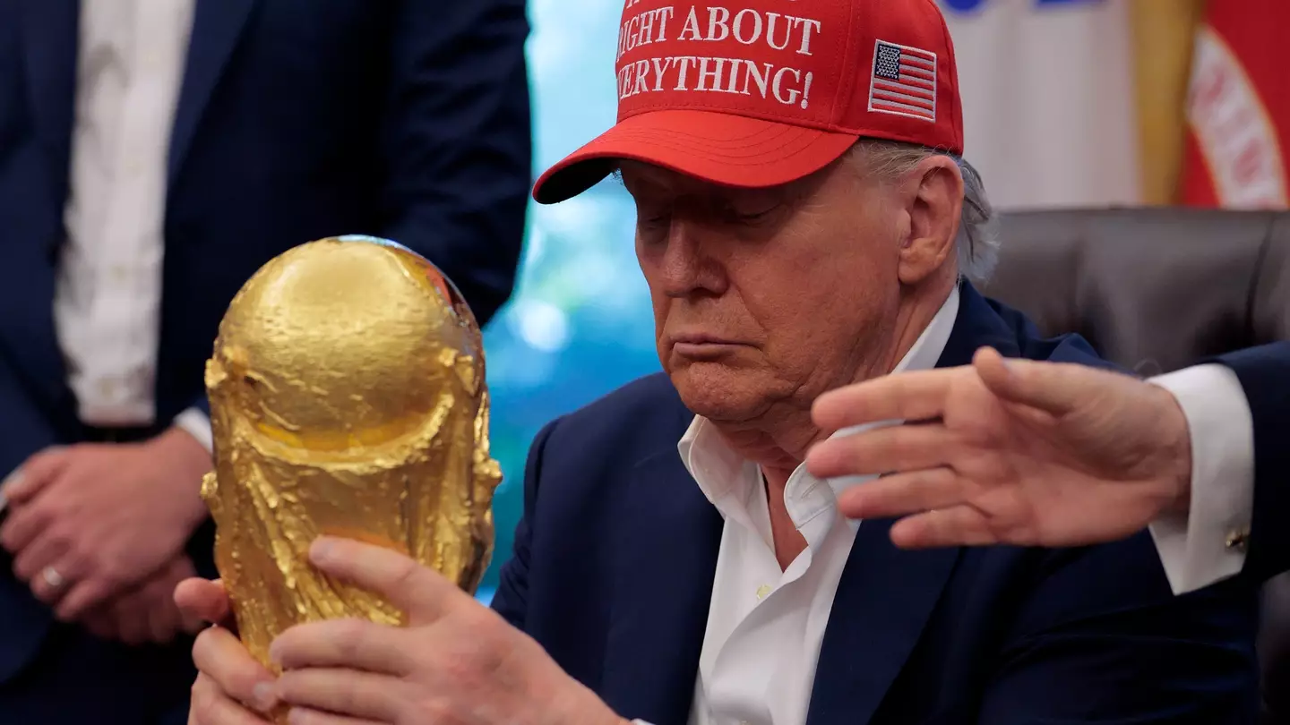 Trump is a big fan of all kinds of sports (Image: Getty)