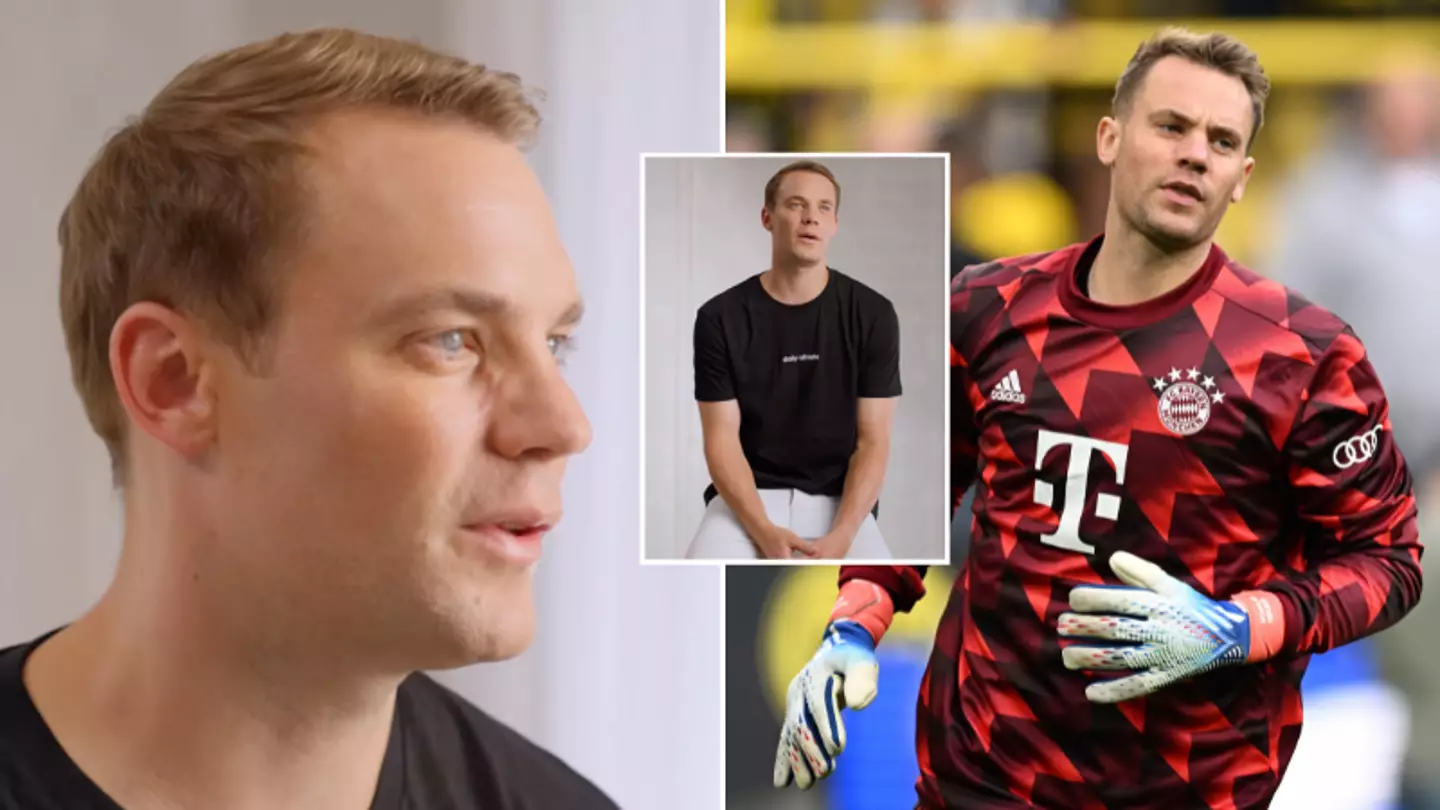 Manuel Neuer had skin cancer on his face and had to undergo three surgeries