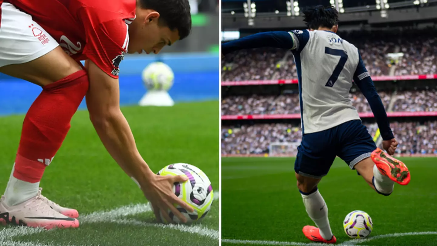 The real reason why footballers don't take corners from inside the arc