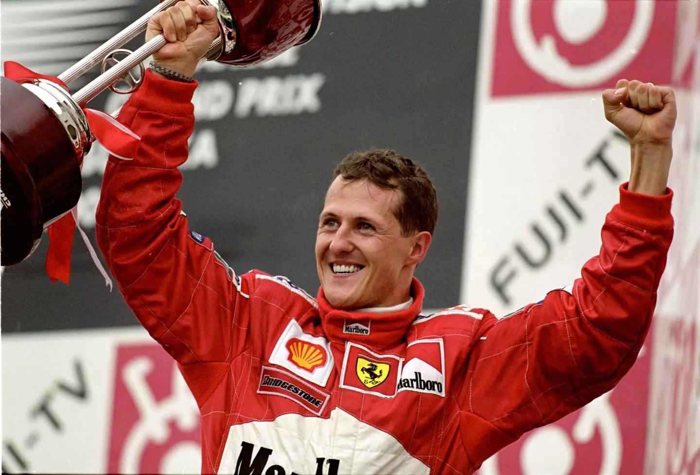 Schumacher won seven F1 world titles. Image: Getty