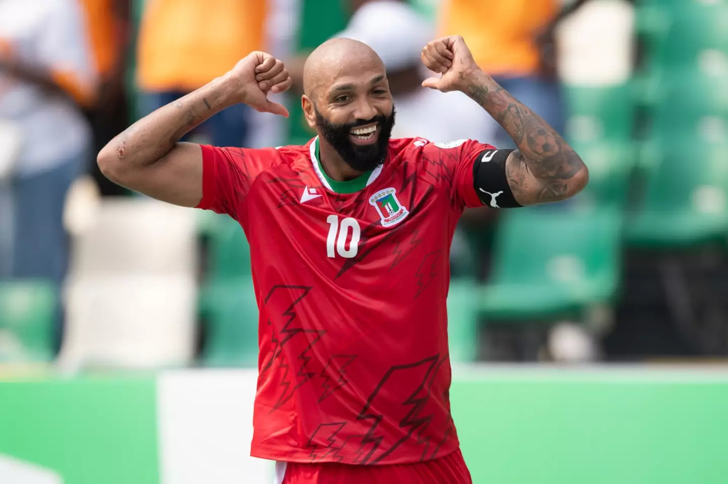 Nsue has won 46 caps for Equatorial Guinea (Image: Getty)